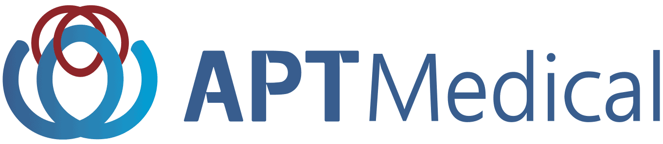 Canadian Hospital Specialties Ltd logo featuring interconnected medical symbols.